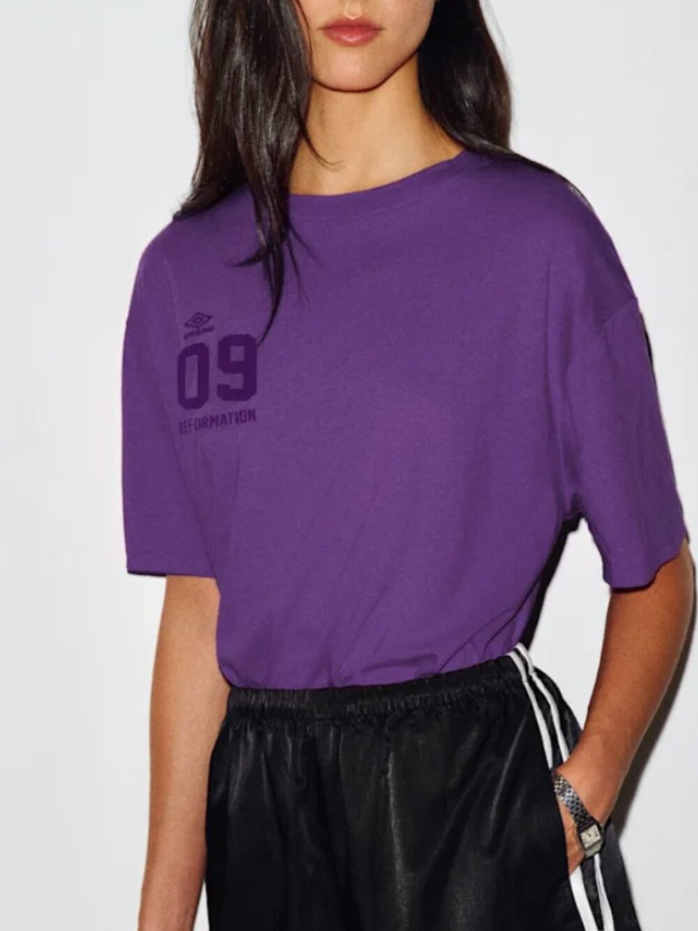 SOLD-OUT NWT Reformation x Umbro Noah Crew Tee